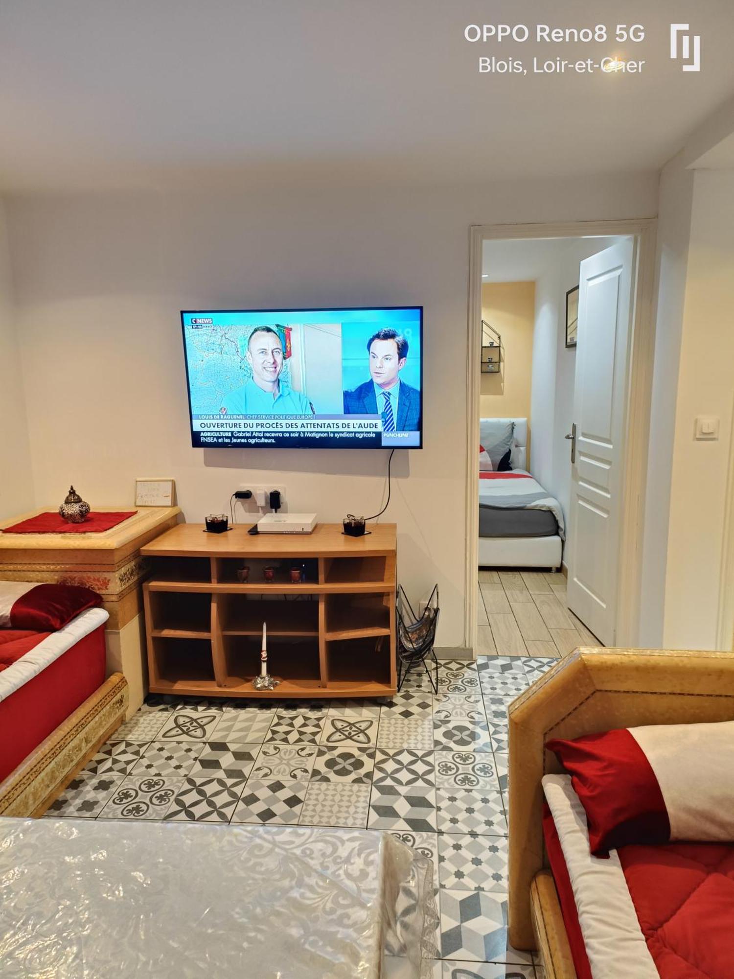 Appartement Avec Terrasse Blois Exterior foto